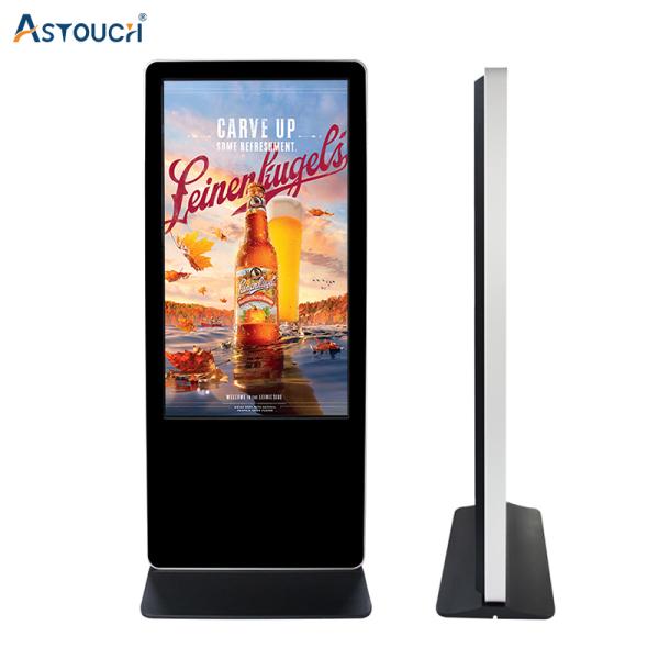 Indoor Touchscreen Digital Signage Advertising Display 55 Inch FCC