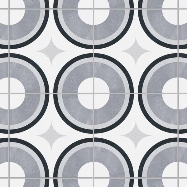 Gray White Ceramic Rustic Tile 250x250mm for Kitchen Bathroom