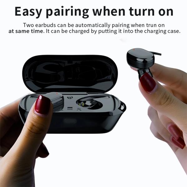 Stereo Bluetooth Wireless Waterproof Stereo in Ear Earphone