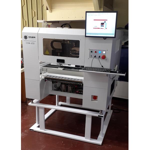 Automatic PCB Rail High Precision 0201 Desktop SMT Pick and Place Machine 4 Heads CHM-650
