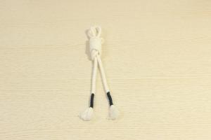 Macrame Drawcord String , Cotton Drawstring Cord Multi Strand