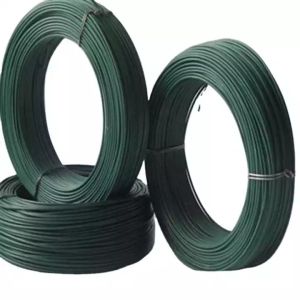 Quality Plastic Coated Iron Green Binding Wire 3.2mm for sale