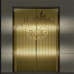 Elevator Designed SS sheet 304 316 grade embossed decorative stainless steel