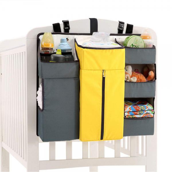 Buy Reinforced Hanging Diaper Caddy Organizer For Crib Storage at wholesale prices