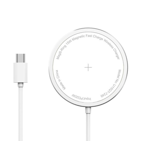 Magsafe Wireless Charger Fast Wireless Charging Pad Magnet on wireless charger with Stand 15 Fast Charging for Iphone 12
