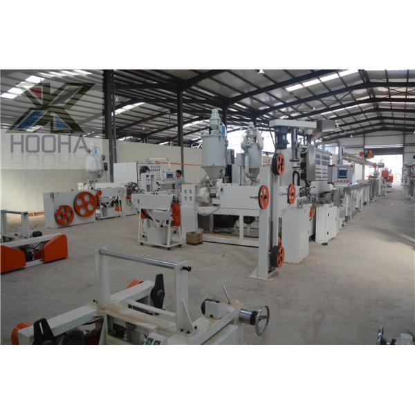 PVC Parallel Wire And Cable Making Machine , Power Cable Making Machine