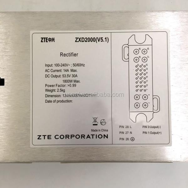 ZTE ZXD2400 V1.1)53.5V 50A 2900w Network Power Module Rectifier Module Rectifier Converter ZTE RECTIFIER