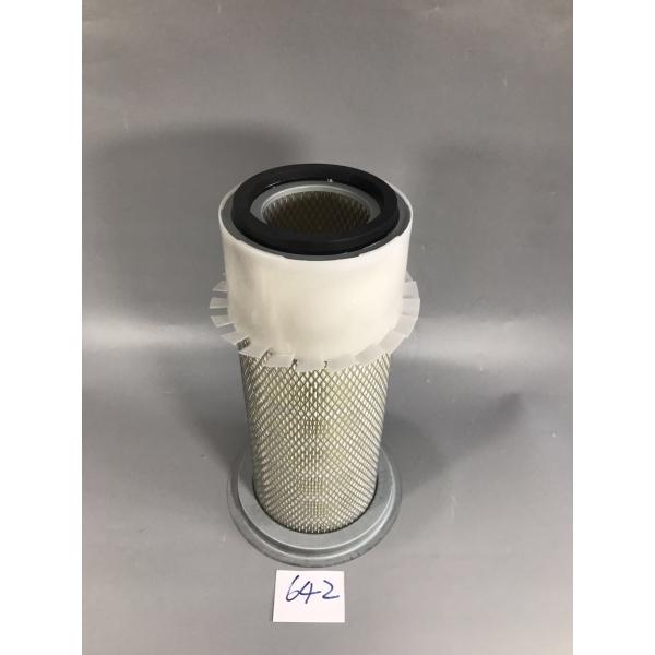 HD512-2 3 Excavator Air Filter High Filtration Precision Standard Size 380 Mm Height
