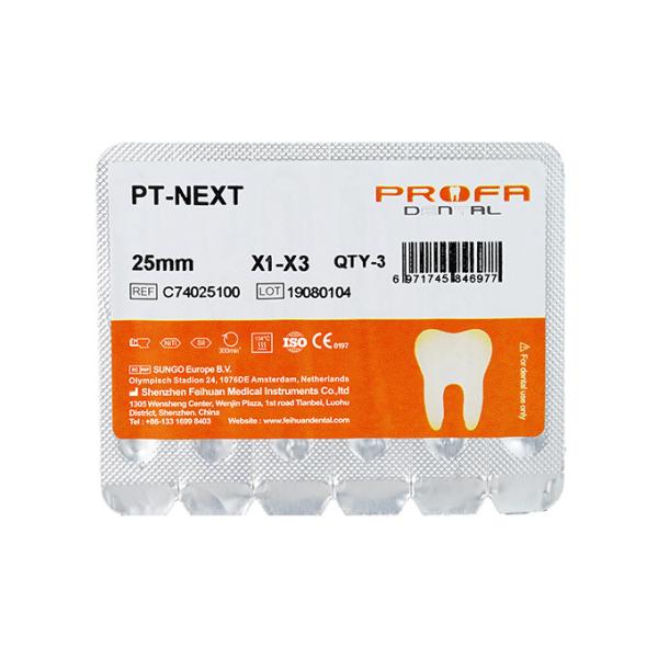 Buy Safety PT - NEXT One Shape Rotary File , Assorted Size Endo Motor Files at wholesale prices