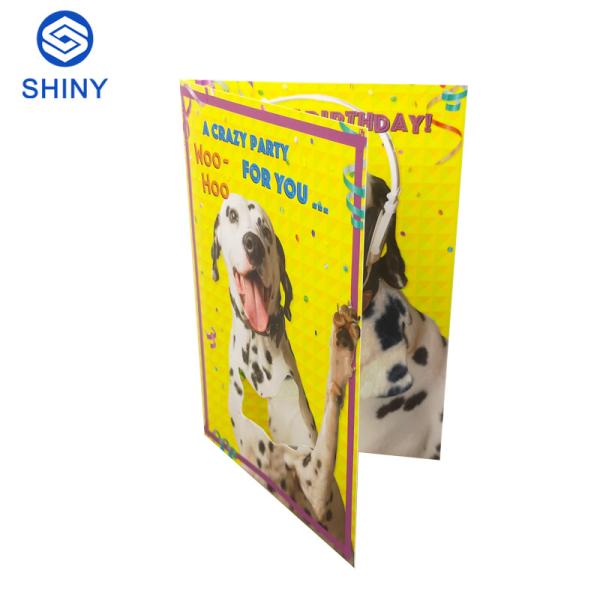 Buy Custom Printing Musical Greeting Card Handmade With Mp4 Player at wholesale prices