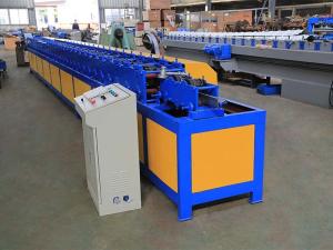 Quality Automated Rolling Shutter Door T Profile Roll Forming Machine CE / ISO Certificate for sale