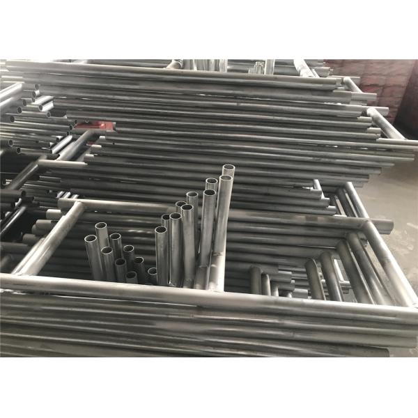 Chain Link Construction Fencing Panels 6'x10'/9.5' Mesh 2.25"x2.25" diameter 3.00mm Hot dipped Galvanized