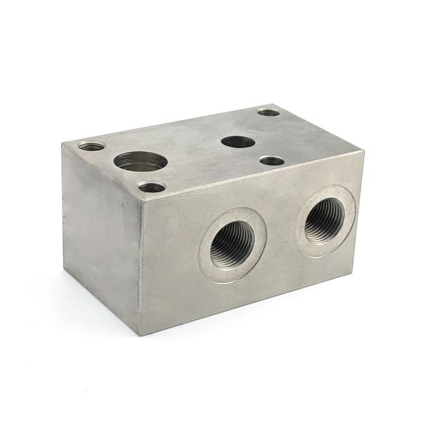Buy ASTM Standard Customized CNC Machining Center for Hydraulic System Manifold Valve Block at wholesale prices