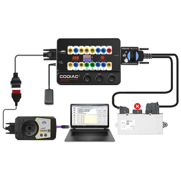 GODIAG GT100+ GT100 Pro ECU Connector OBDII Break Out Box for BMW FEM/BDC CAS4/CAS4+ Test Platform for VVDI2/IM608/K518ISE