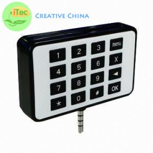 Quality Pinpad Smart Card Mobile Card Reader ISO7816 Card Reader Emv Card Reader Audio Jack for sale