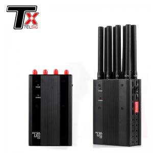 Quality Cell Phone Portable Cell Phone Signal Jammer Handheld 8 Antenna For GSM / 3G / 4G for sale