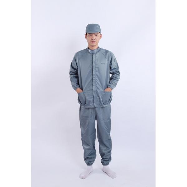 Anti Static Stand Collar Uniform Set Perfect For Electronics And Pharma Professionals In Controlled Workspaces