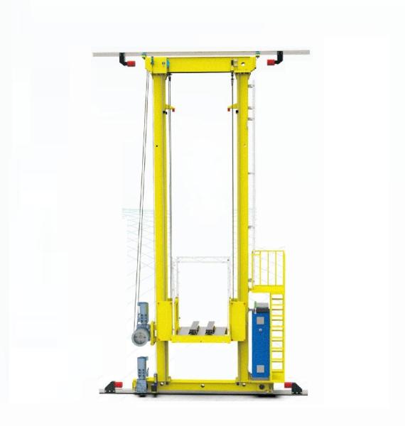 Buy Double Column ASRS Pallet Stacker For Automatic Racking System at wholesale prices