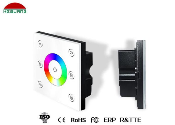 Buy DMX512 Signal LED Pool Light Controller RGB Panel Portable 86mmx86mmx36mm at wholesale prices