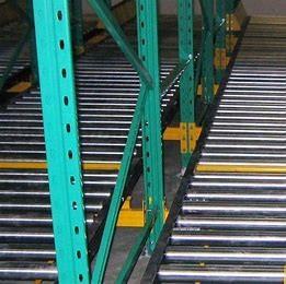 Buy Q235B Logistic Flow Through Pallet Racking Easy Intall at wholesale prices