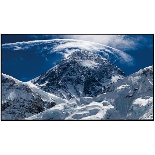 100 Inch Anti Light Projection Fixed Frame Screen With Ultra Short Throw Projector