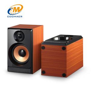 OEM Perfect Sound Wood Mini USB 2.0 CH Gaming PC Speaker with Woofer