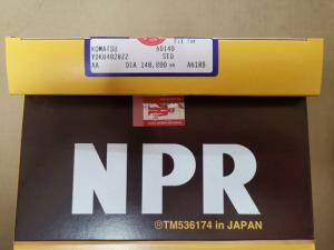 Quality Komatsu 6D140 NPR Piston Rings Diesel Engine Accessories 6211-31-2031 for sale