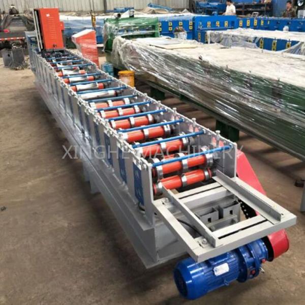 Red Color Smart Sheet Metal Forming Equipment With High Capacity Manual Uncoiler
