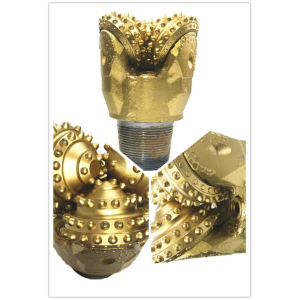 Customized Sizes Hard Rock Drill Bits Antiwear Run Quickly Crushing Rock