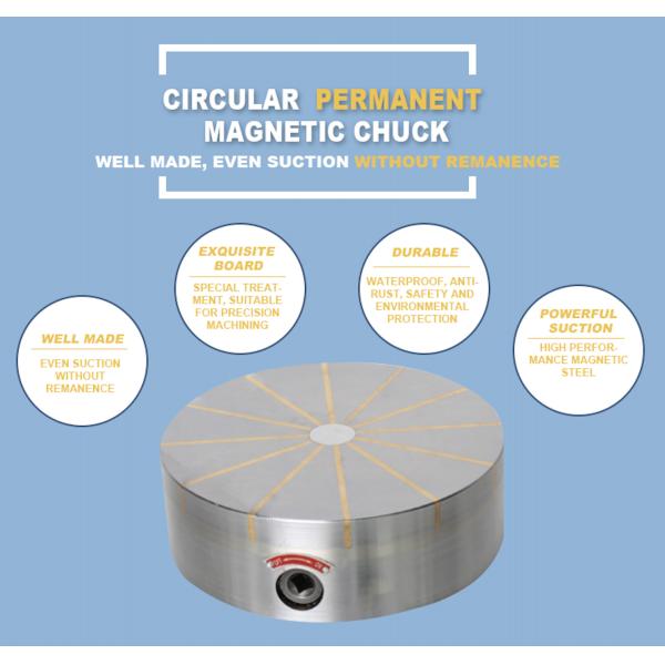 600mm Fine Pole Round Magnetic Chuck Radial Type