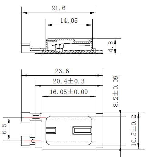 15AM Bimetal AC Thermal Protector thermic fuse 60°C to 170°C in increments of 5°C
