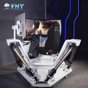 Quality 9D F1 Virtual Reality Racing Simulator VR 6 DOF 3 Screen Motion Ride for sale
