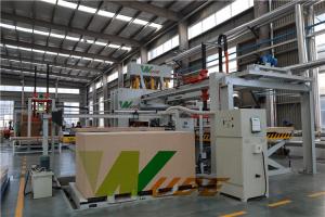 Melamine Laminating Line Hot Press Machine With Automatic Loading And Loading