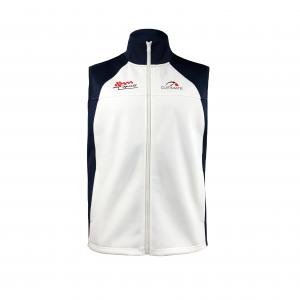 China Aviliable Sample Custom Team Name Sports Vest Windproof White Racing Motorcycles Vests on sale