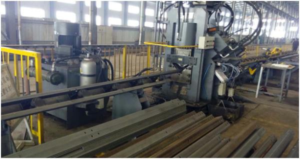 Buy High Efficiency CNC Angle Punching Machine , CNC Angle Shearing Machine at wholesale prices