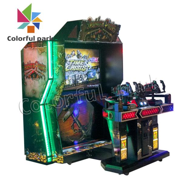 2 Players Shooting Arcade Machines Rambo Shooting wooden frame Acrylic board
