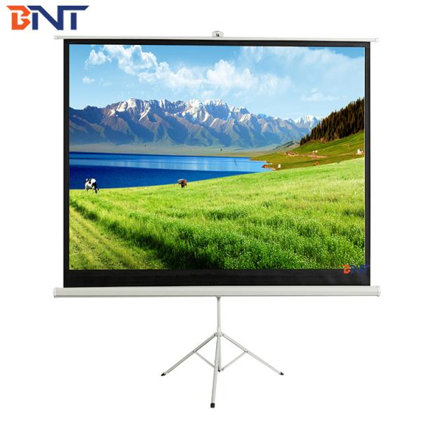 Buy Portable Projector Screen With Tripod Customized Size Acceptable at wholesale prices