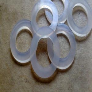 China Electrical Insulation Clear Rubber Gasket Thermal Stability Silicone Gasket Seal on sale