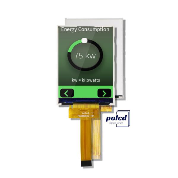 Buy Polcd 2.8" LCD Display 240x320 TFT RGB Screen 4-line SPI interface 200nit 2.8 Inch Lcm Panel at wholesale prices