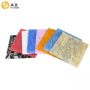 Quality Anti Aging Embossed 10mm Frosted Polycarbonate Sheet for sale