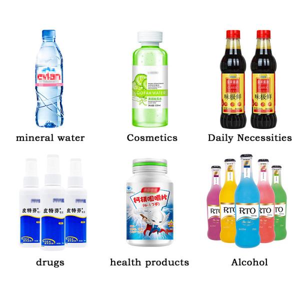 220V Flat Labeling Machine , Round Bottle Labeler With Auto Position