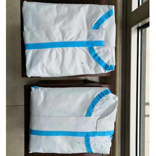 Customized Disposable Surgical Suit , Non Woven Fabric Composite Medical Isolation Gowns