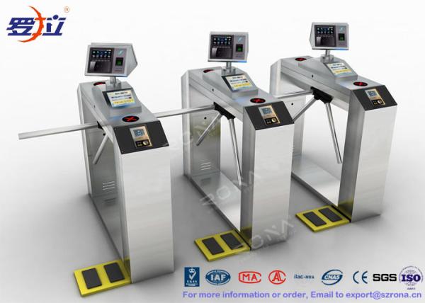 Buy TCP / IP Door Security Access Control Turnstiles RFID Automatic Tripod Turnstile Gate at wholesale prices