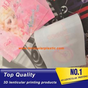 Quality high quality soft tpu material lenticular lens printing fabrics 3d lenticular fabric printing for jeans/trousers for sale