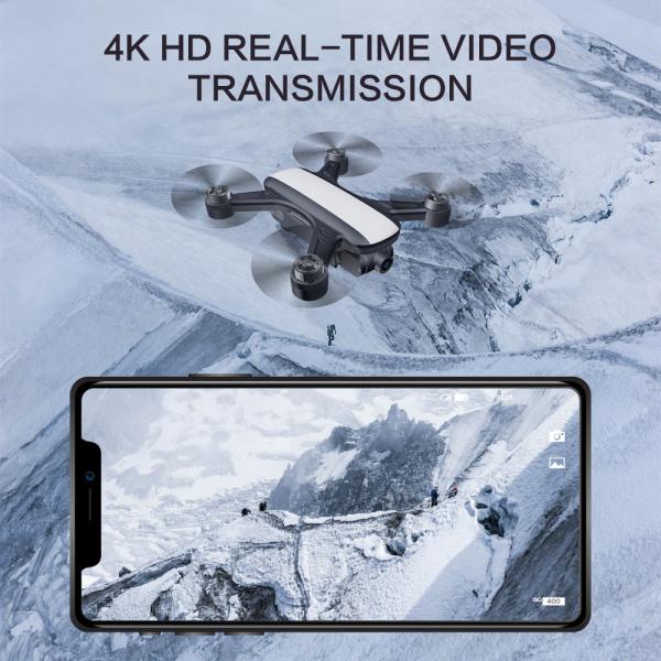 2 Axis Gimbal RC Heli Drone , Drone Quadcopter Hdr 4k Video Adjustable Optical Flow