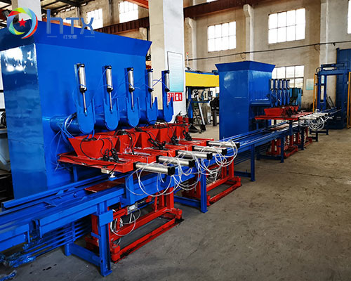 High Speed Automatic Concrete Dosing System Floor Tile Making Machine