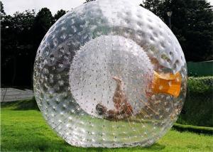China Diam 2.6m Giant Inflatable Human Hamster Ball Customized Design Is Acceptable on sale