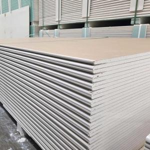 China 4x8' 15mm Standard Plaster Board , Gypsum Wall Board For Building Ceiling on sale