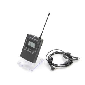 Quality 823MHz Wireless Audio Guide System With Dual Speaker Simultaneously Speech for sale