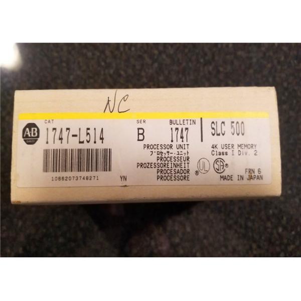 ALLEN BRADLEY SLC500 CAT# 1747-L514 SER B PROCESSOR Controller